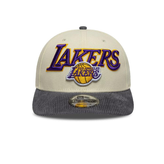 New Era Καπέλο LA Lakers NBA Cord Visor 9FIFTY Snapback Adjustable Cap